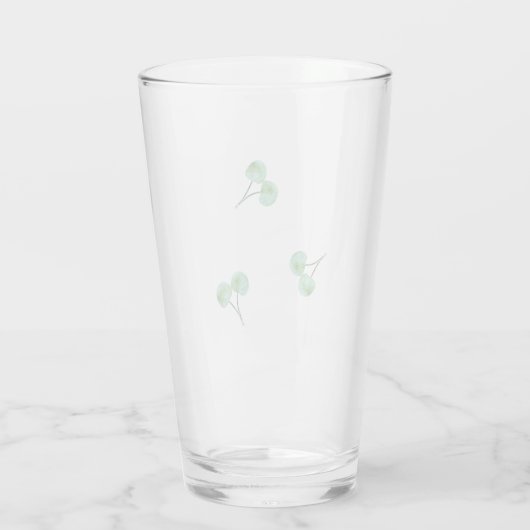 Green Cherry Glas (Achterkant)