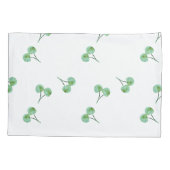Green Cherry Kussensloop (Achterkant)