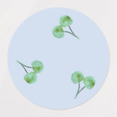 Green Cherry Labels (Design 2)