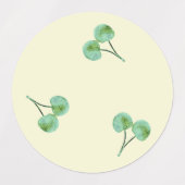 Green Cherry Labels (Design 1)