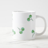 Green Cherry Pattern Grote Koffiekop (Rechts)