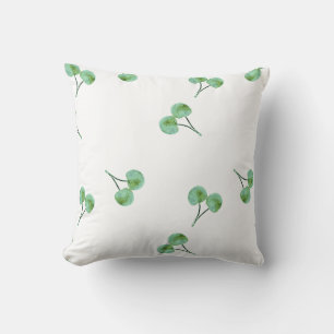 Green Cherry Pattern Kussen