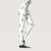 Green Cherry Pattern Leggings (Rechts)