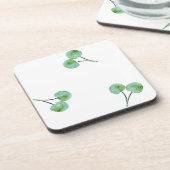 Green Cherry Pattern Onderzetter (Linkerzijde)