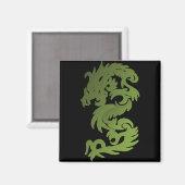 Green Chi Dragon Magneet (Voorkant / Achterkant)
