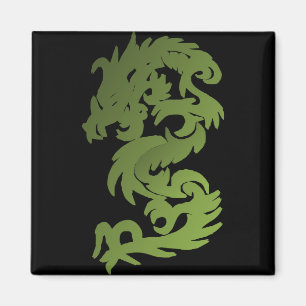Green Chi Dragon Magneet