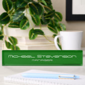 Green Chic Elegant Modern Desk Naambordje