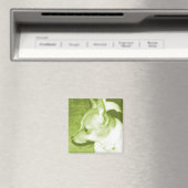 Green Chihuahua Pop Art Magnet (Insitu (Vaatwasser))