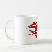 Green Chili Pepper Design Koffiemok (Links)