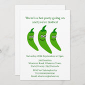 Green Chili Pepper Kaart (Voorkant / Achterkant)