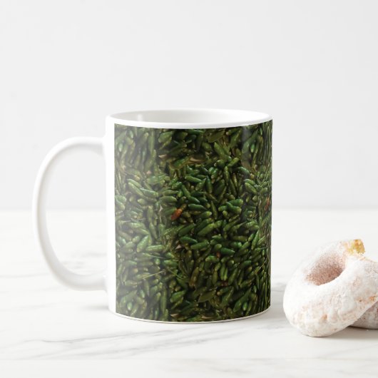 Green Chili Pepper Koffiemok (Met donut)
