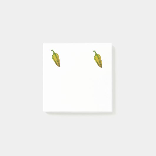 Green Chili Peppers Post-it® Notes (Voorkant)