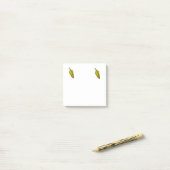 Green Chili Peppers Post-it® Notes (Op bureau)