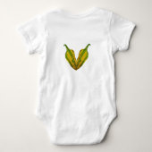 Green Chili Peppers Romper (Achterkant)