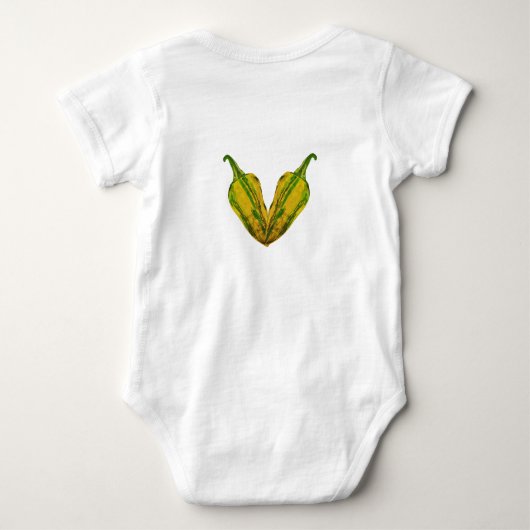 Green Chili Peppers Romper (Achterkant)