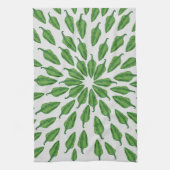 Green Chili Peppers Theedoek (Verticaal)