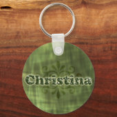 Green Christina Sleutelhanger (Voorkant)