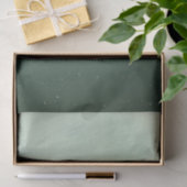 Green Christmas Ball Holiday Tissuepapier (Geschenk)