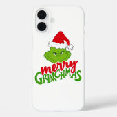 Green Christmas Creature with Winter Elements Case-Mate iPhone Case (Achterkant)
