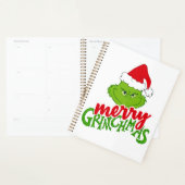Green Christmas Creature with Winter Elements  Planner (Display)