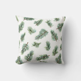 Green Christmas Pine Tree  Kussen