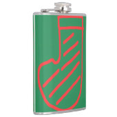 Green Christmas Stocking on Green Heupfles (Rechts)