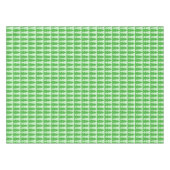GREEN CHRISTMAS TREES Holiday Tablecloth Tafelkleed (Voorkant (Horizontaal))