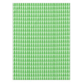 GREEN CHRISTMAS TREES Holiday Tablecloth Tafelkleed (Voorkant)