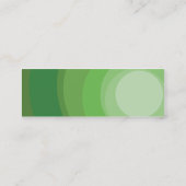 Green Circle Shades - Skinny Mini Visitekaartje (Achterkant)