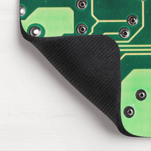 Green Circuit Board Patroon Muismat (Hoek)