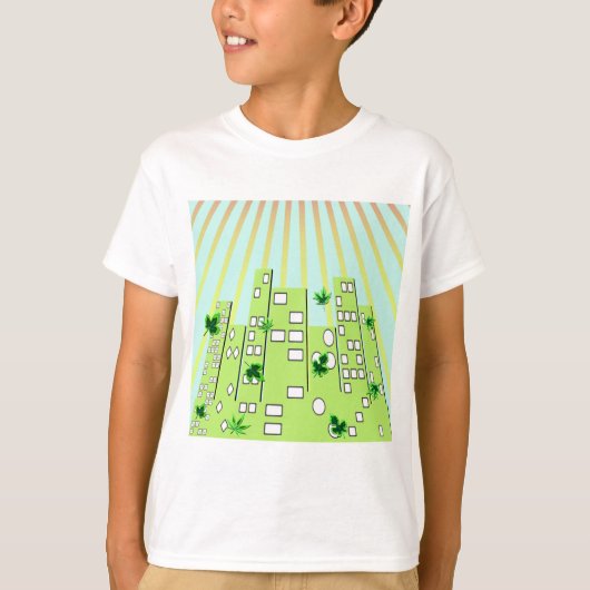 Green City T-shirt (Voorkant)