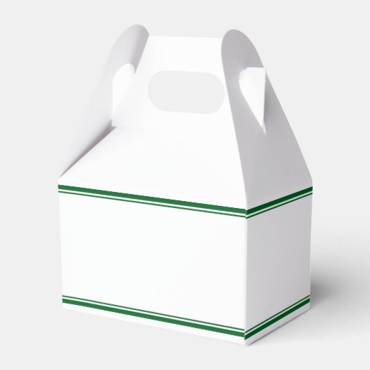 Green Class of 2026 Custom Graduation Party Bedankdoosjes (Achterkant)