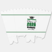 Green Class of 2026 Graduation Party Popcorn Bedankdoosjes (Ongevouwen)