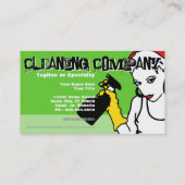 Green Clean (afspraakkaart) Afsprakenkaartje (Achterkant)