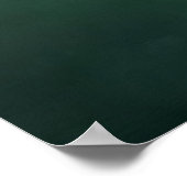 Green Cloud Print Moody Cloud Painting Emerald Gre (Hoek)