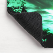 Green Clouded Sky mousepad Muismat (Hoek)