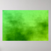 Green Cloudy Zee Poster (Voorkant)
