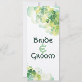 Green Clover and Butterfly Corners Schedule Kaart (Voorkant)