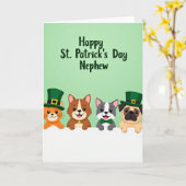 Green Clover Animal Friends Card Kaart (Gele Bloem)
