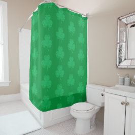 Green Clover Douchegordijn