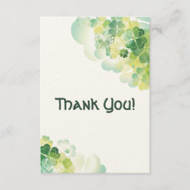 Green Clover en Butterfly Corners Bedankt