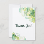 Green Clover en Butterfly Corners Bedankt (Voorkant)