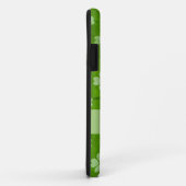 Green Clover Hearts Case-Mate iPhone Case (Achterkant/rechts)