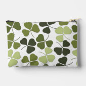 Green Clover in a Variety of Shades Etui (Achterkant)