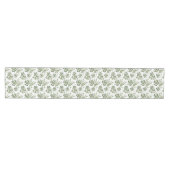 Green Clover Pattern  Medium Tafelloper (Horizontaal)