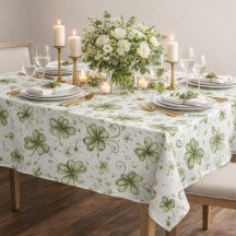  Green Clover Pattern • St. Patrick’s Day 