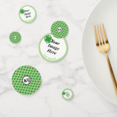 Green Clover Ribbon door Kenneth Yoncich Confetti (Groep)