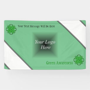 Green Clover Ribbon door Kenneth Yoncich Spandoek