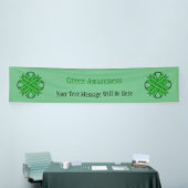 Green Clover Ribbon door Kenneth Yoncich Spandoek (Beurs)