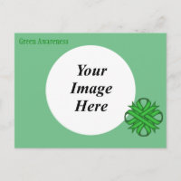 Green Clover Ribbon Sjabloon door Kenneth Yoncich